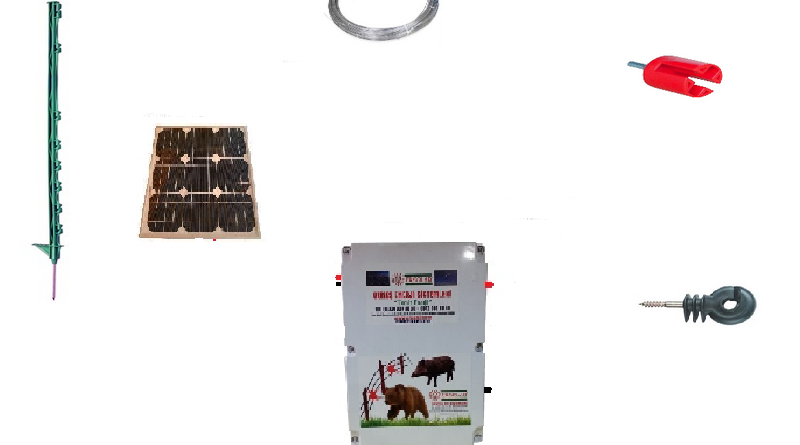 Güneş Enerjili Elektrikli Çit